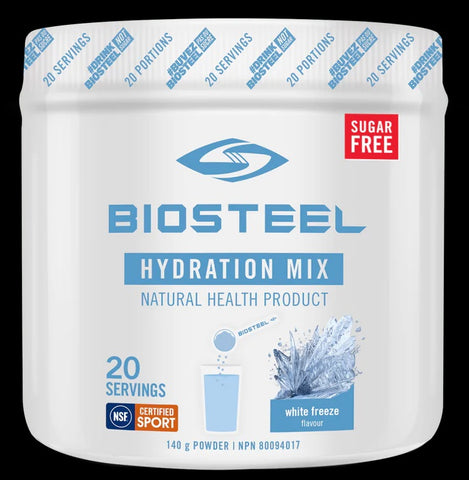 Biosteel Hydratation Sportif Glacon Blanc 140g TX
