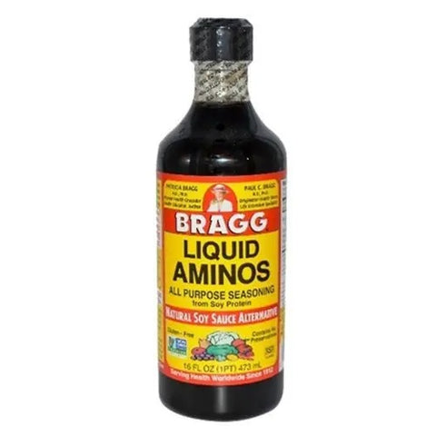 Bragg Condiments Sauce soya liquide tout usage 473ml