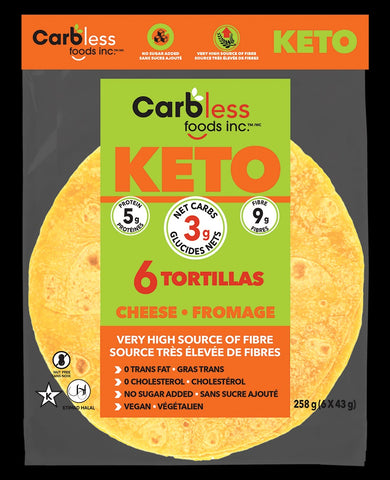 Carbless Tortillas - fromage