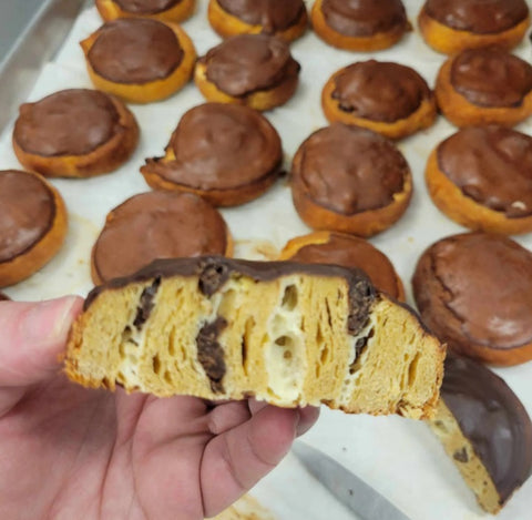 Léal Bakery - Roulés Choco et crème pâtissière (4)