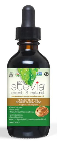 Crave Stevia Beurre d'arachides 30ml