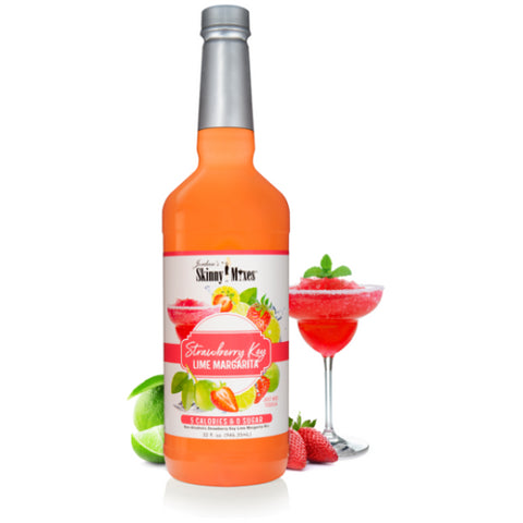 Skinny Mixes Premix Margarita fraise et Key Lime Mix 946ml