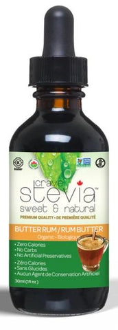 Crave Stevia Beurre de rhum 30ml