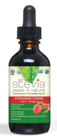 Crave Stevia Fraises 30ml