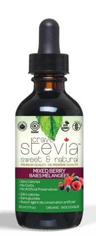 Crave Stevia Baies Mélangées 30ml