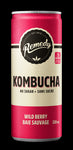 Remedy Kombucha Organic Baies Sauvages 4 x 330ml TX