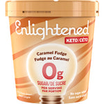 Enlightened - Crème glacée fudge au caramel 473ml tx