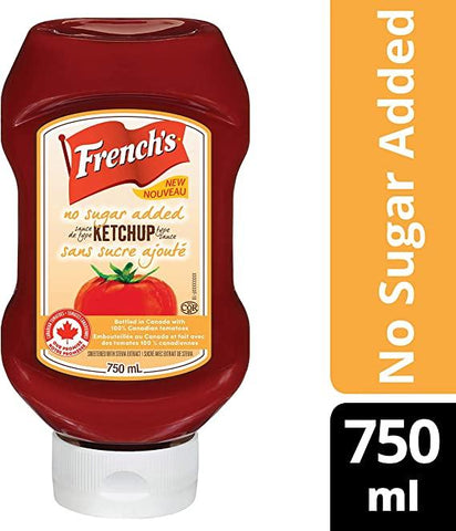 French Ketchup sans sucre ajouté 750ml