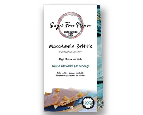 Sugar Free Please - Croquants de Macadamia 100g  tx